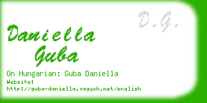 daniella guba business card